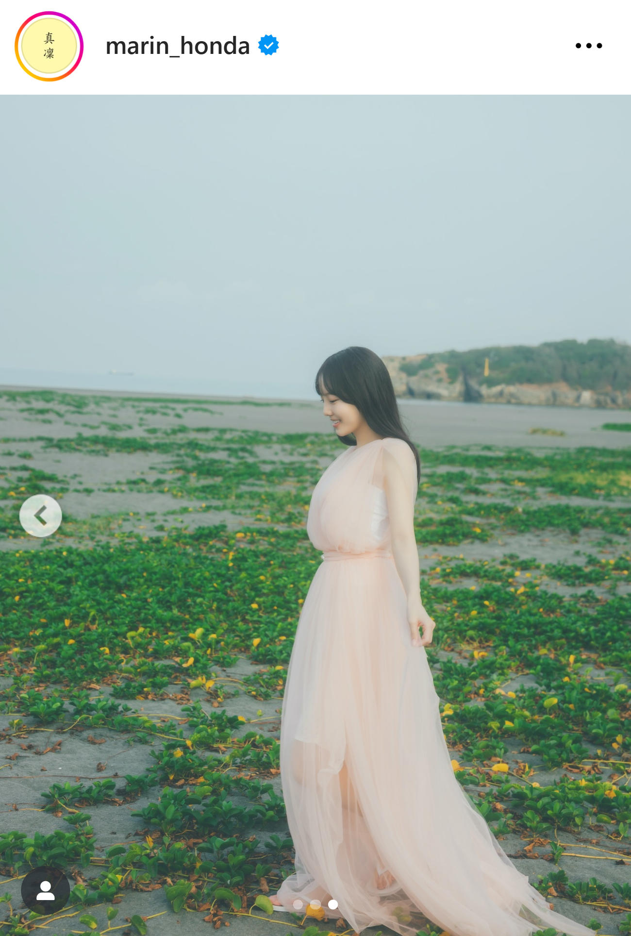本田真凜さんのインスタグラムから