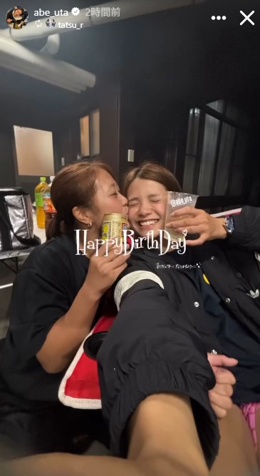 阿部詩のインスタグラムから