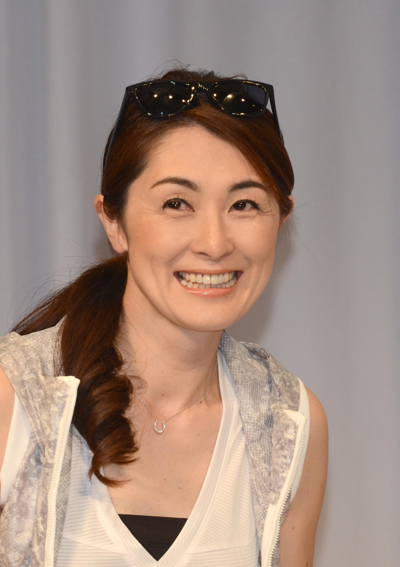 菅山かおるさん＝16年4月