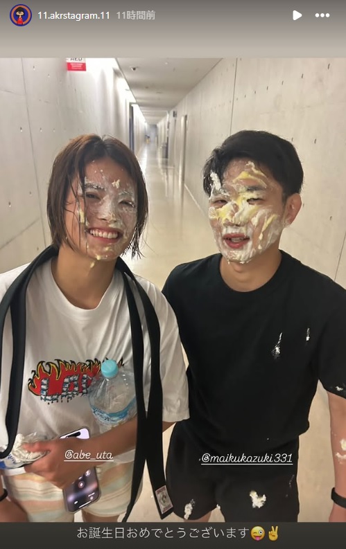 藤波朱理のインスタグラムから