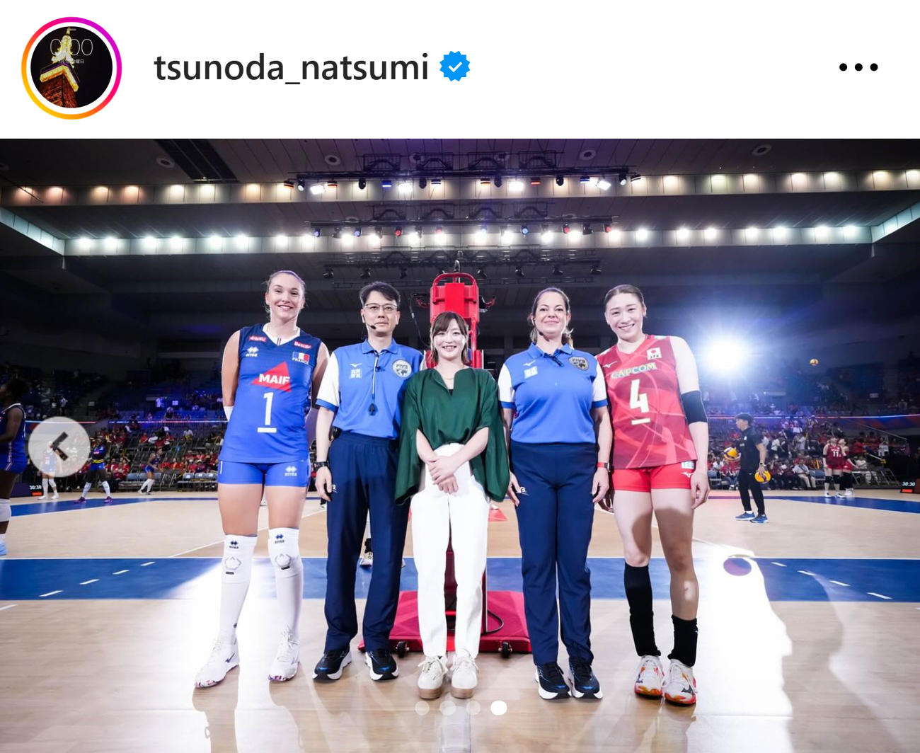 角田夏実のインスタグラムから