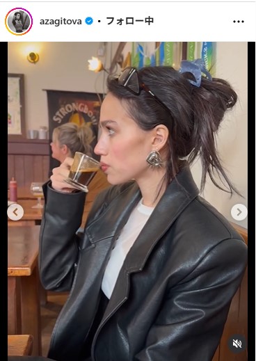アリーナ・ザギトワのインスタグラムから
