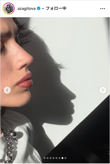 アリーナ・ザギトワのインスタグラムから