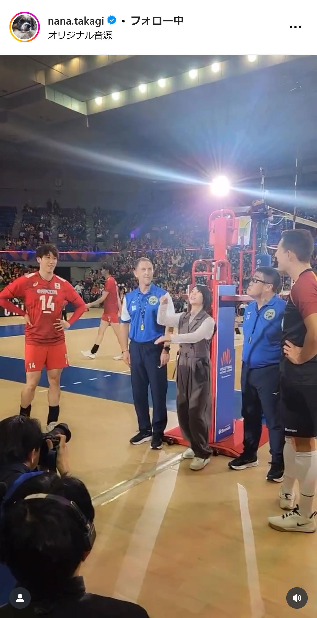 高木菜那のインスタグラムから
