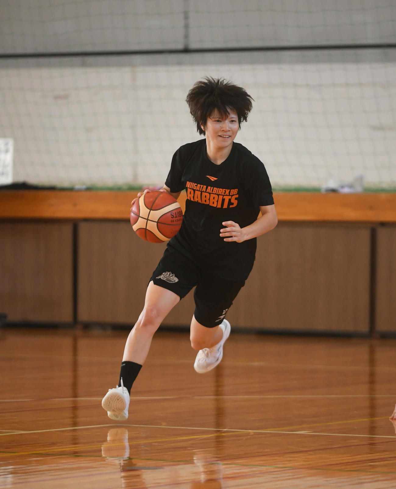 実戦練習に取り組む金沢