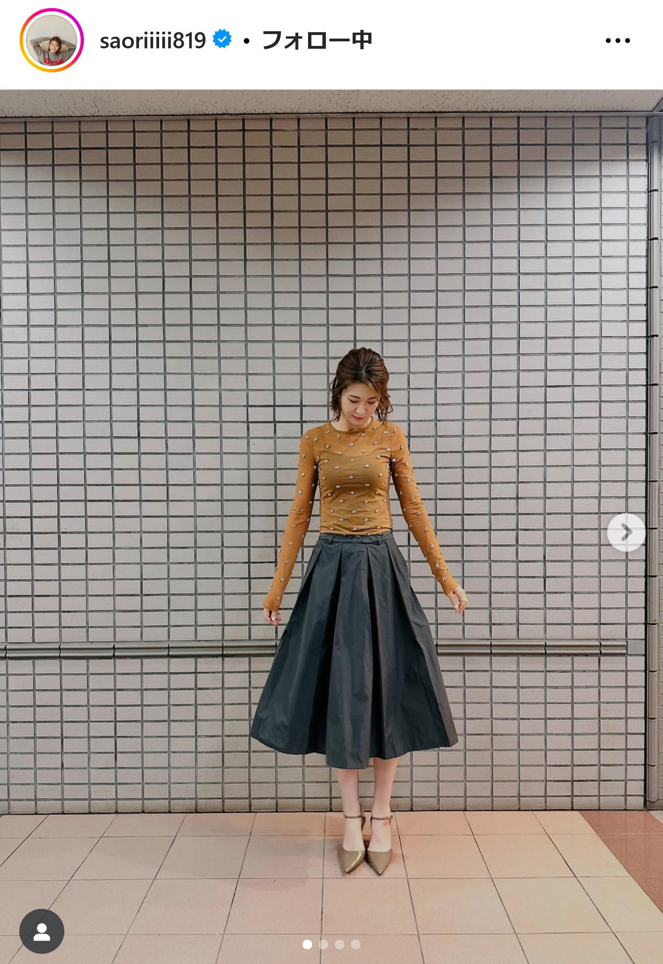 木村沙織さんインスタグラムから