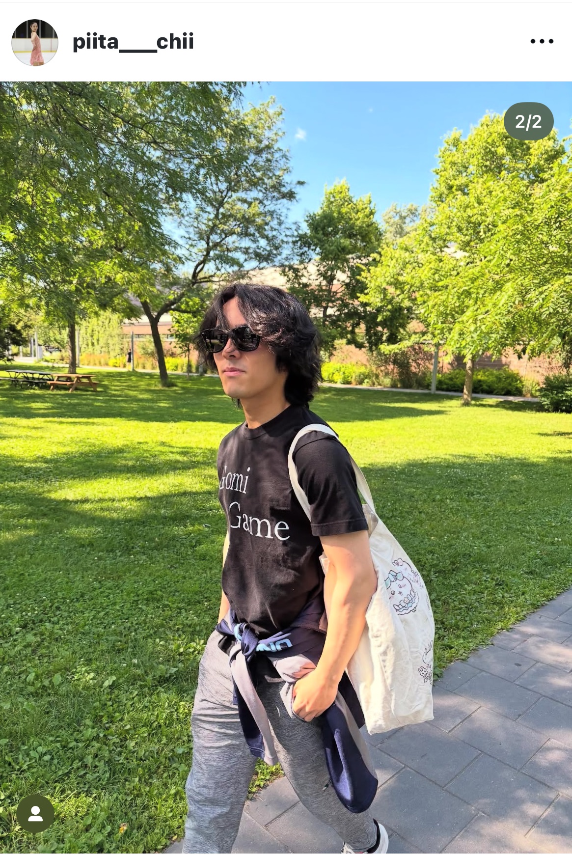 浦松千聖のインスタグラムから
