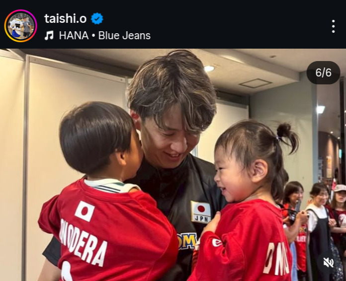 小野寺太志のインスタグラムから