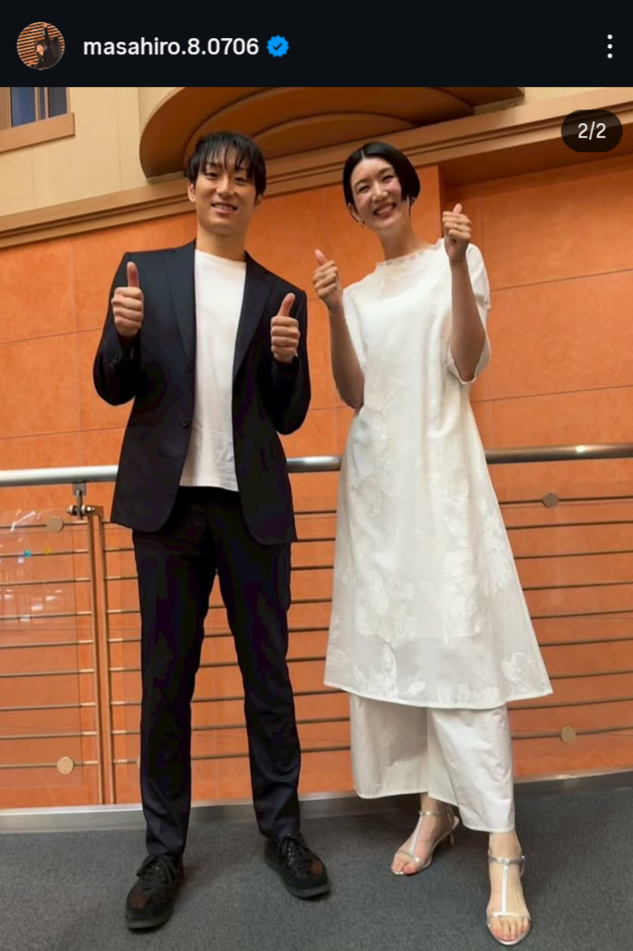 柳田将洋のインスタグラムから