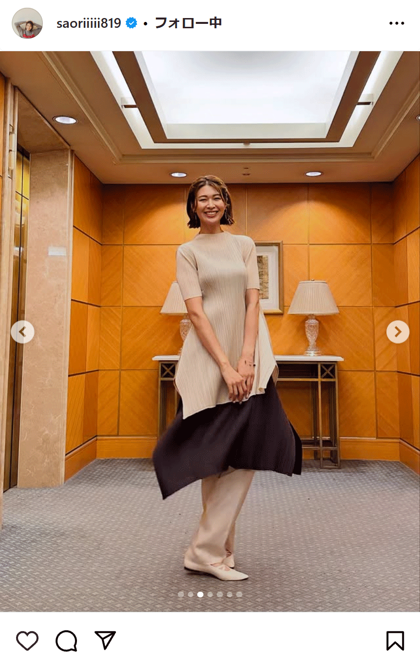 木村沙織のインスタグラムから