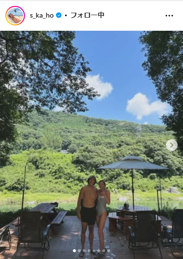 坂口佳穂のインスタグラムから