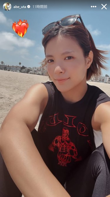 阿部詩のインスタグラムから