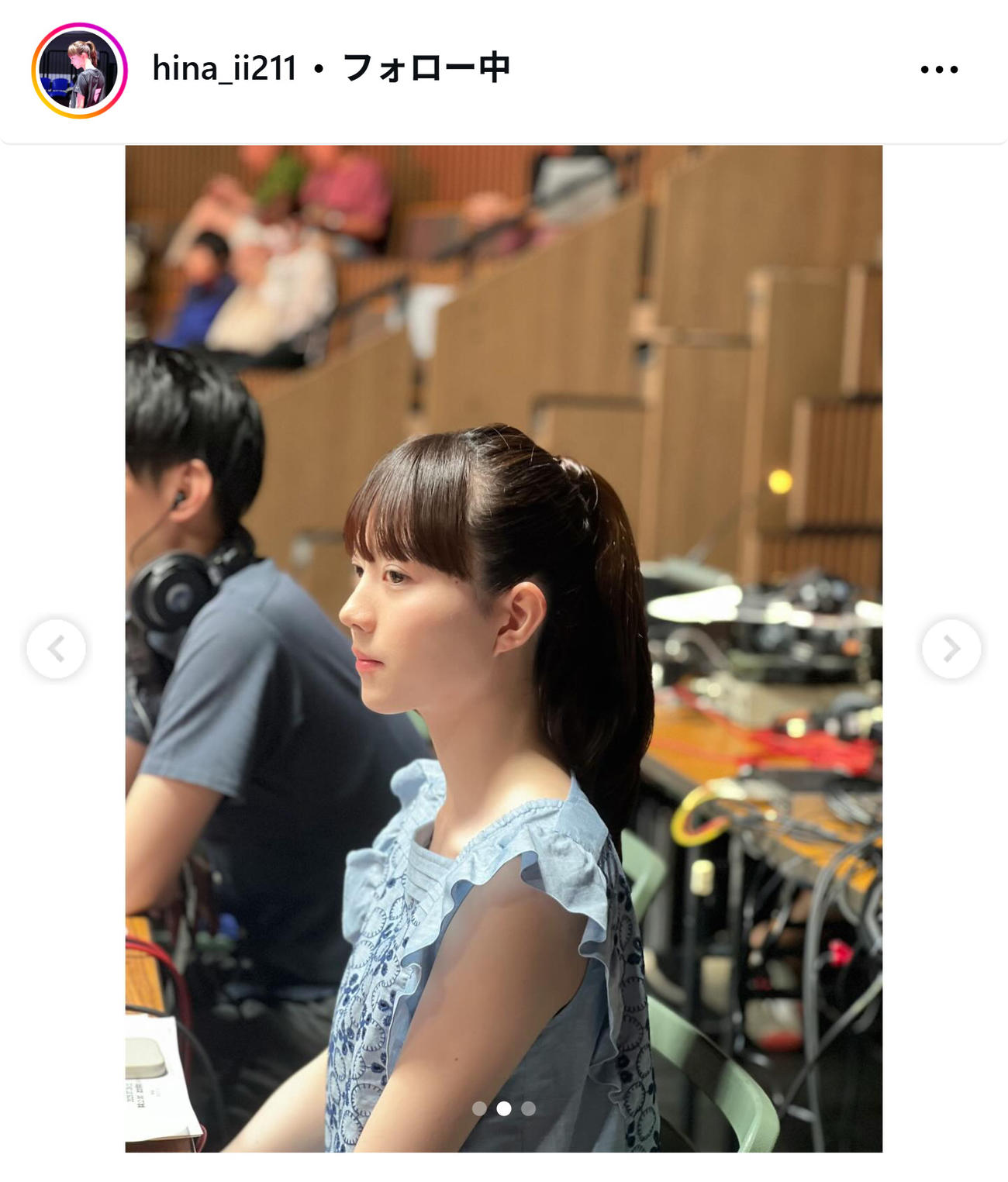 菊池日菜のインスタグラムから