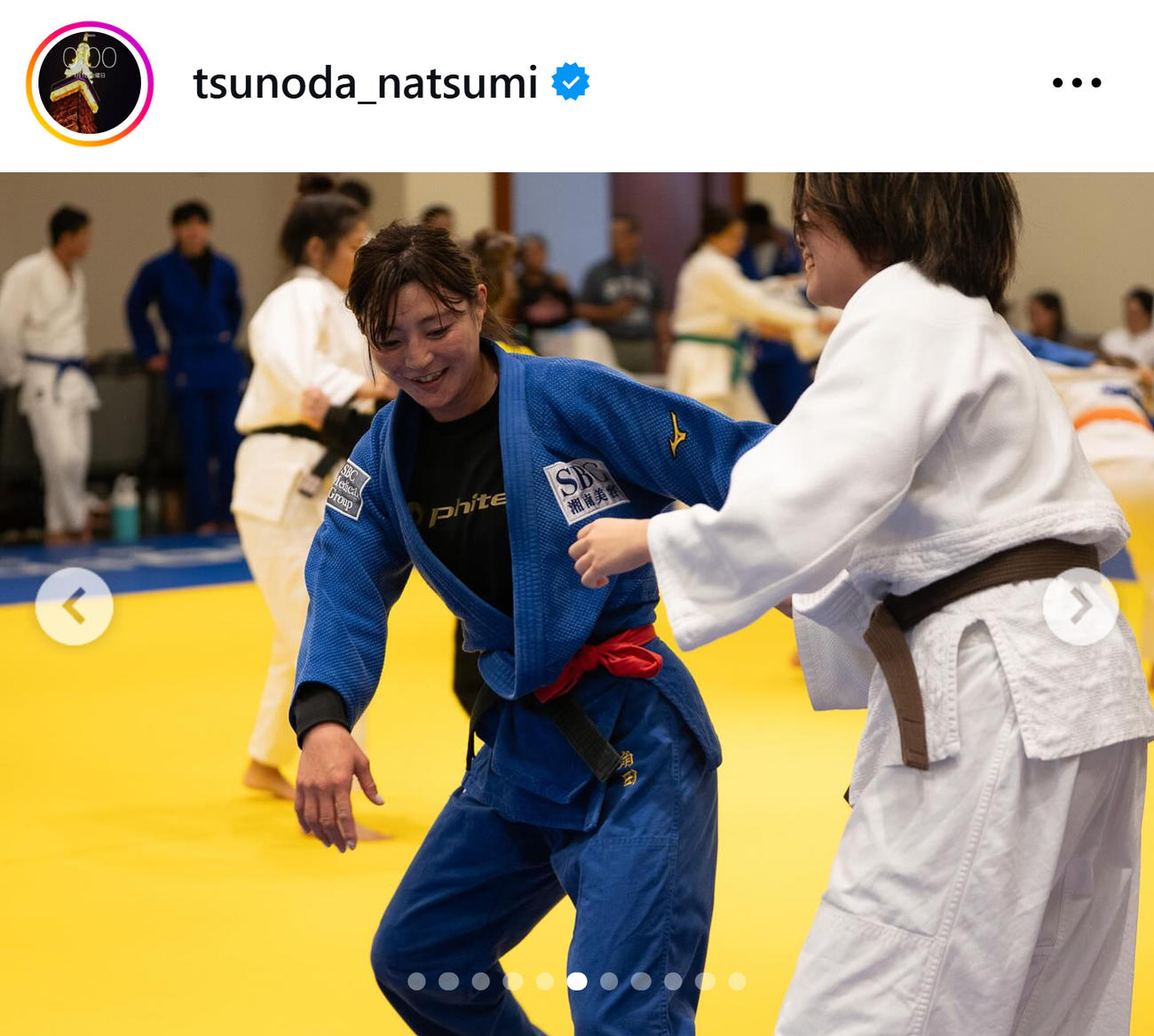 角田夏実のインスタグラムから
