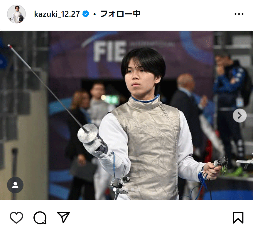 飯村一輝のインスタグラムから