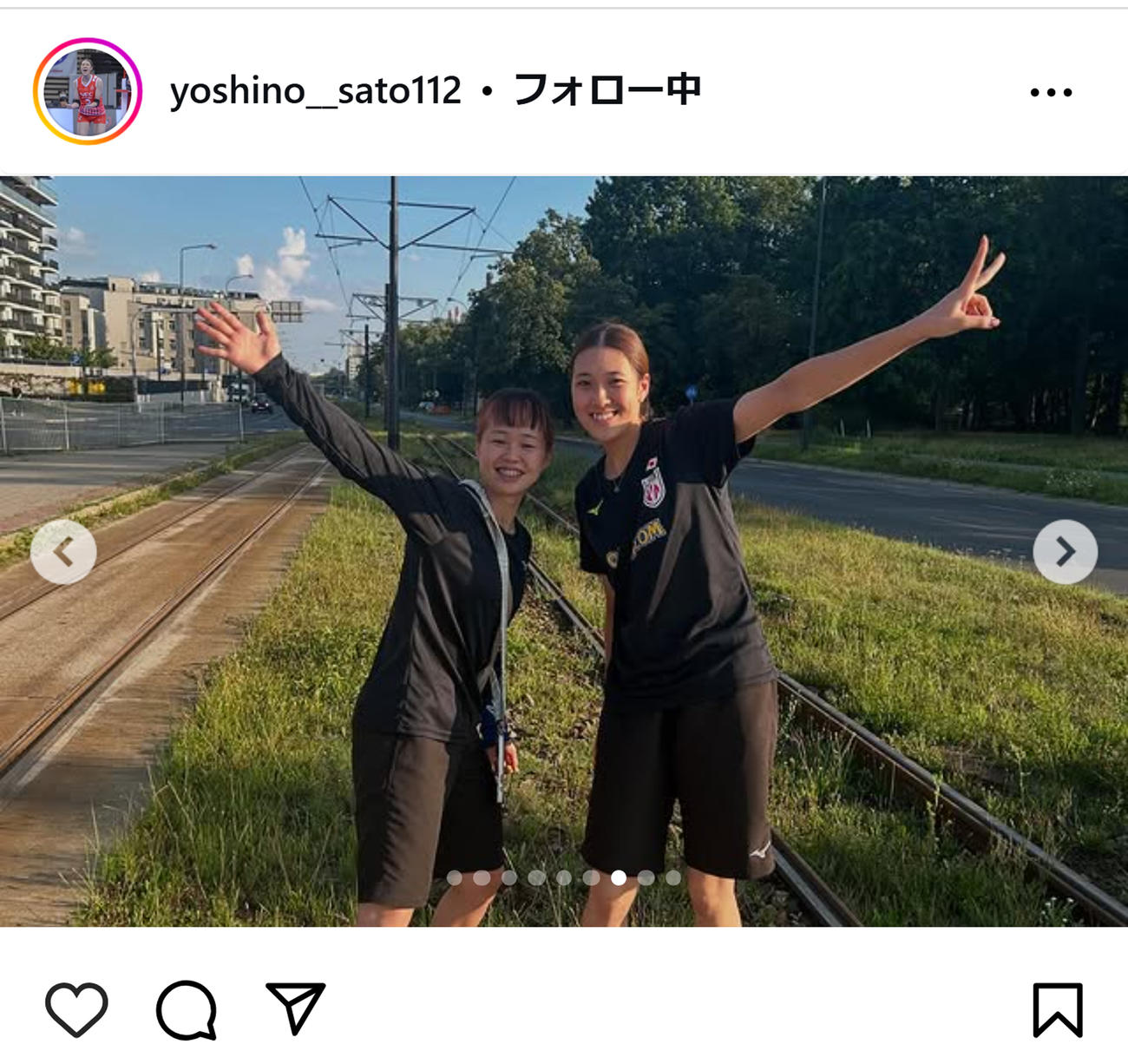 佐藤淑乃のインスタグラムから