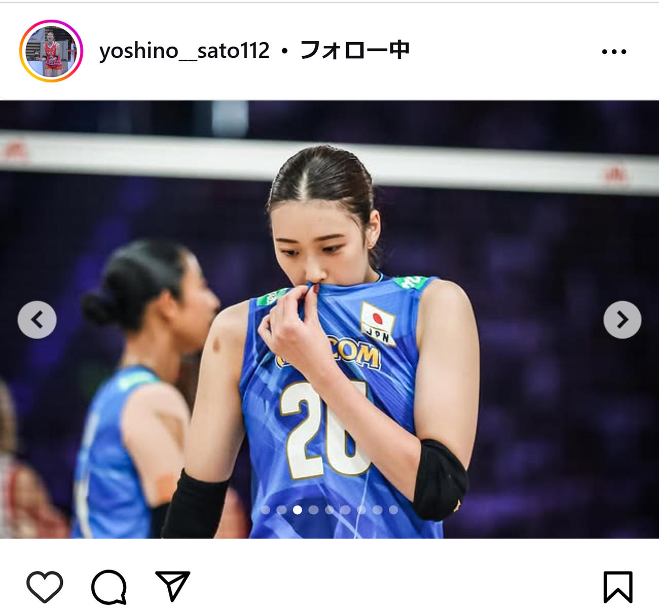 佐藤淑乃のインスタグラムから