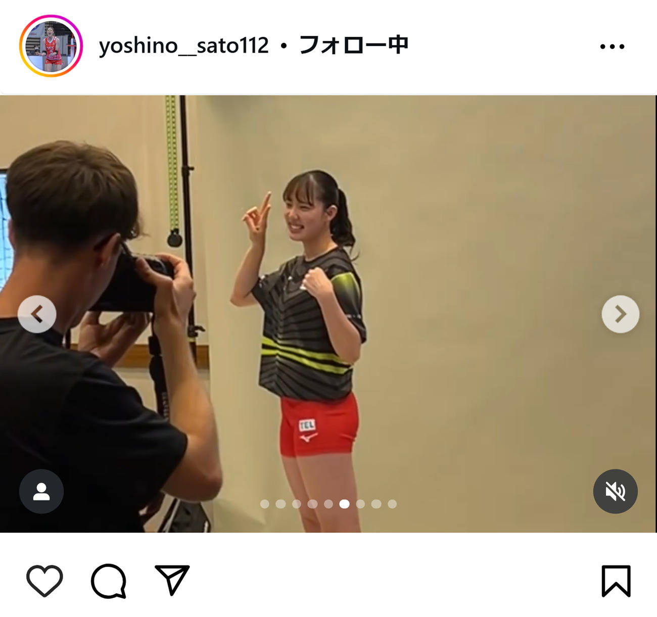 佐藤淑乃のインスタグラムから