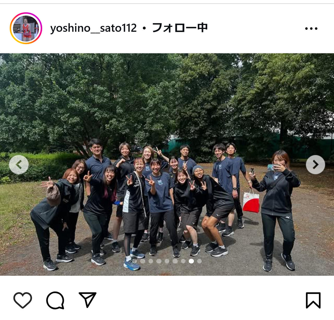 佐藤淑乃のインスタグラムから