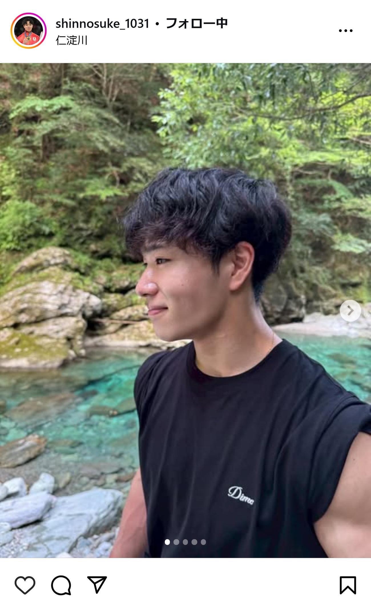 岡慎之介のインスタグラムから