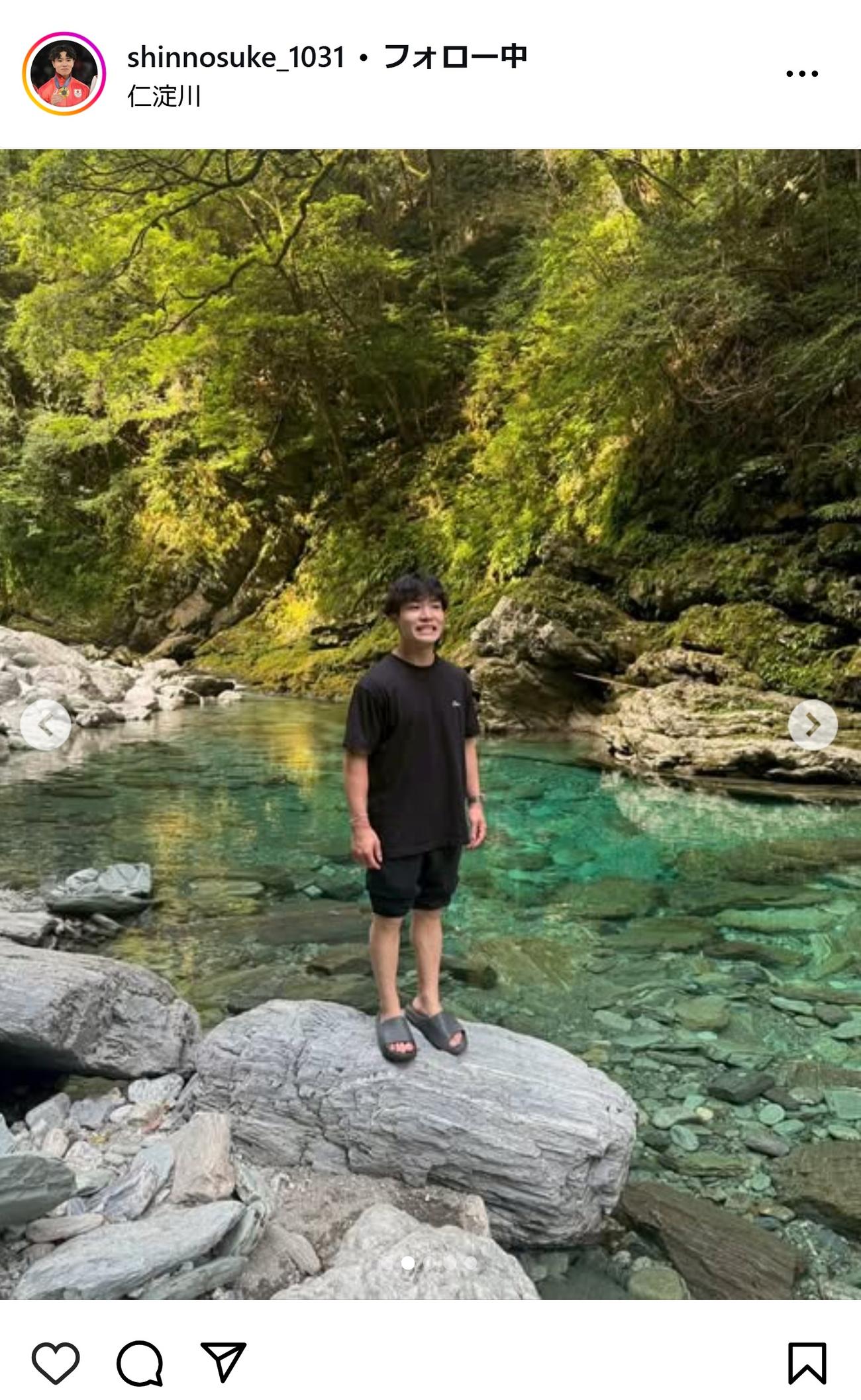 岡慎之介のインスタグラムから