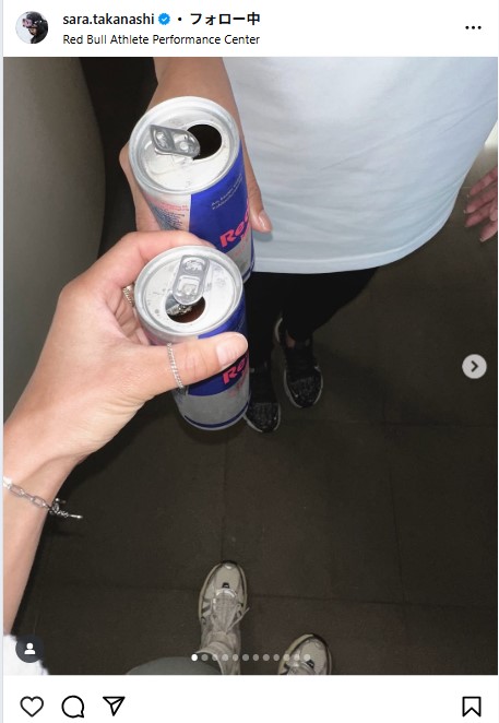 高梨沙羅のインスタグラムから