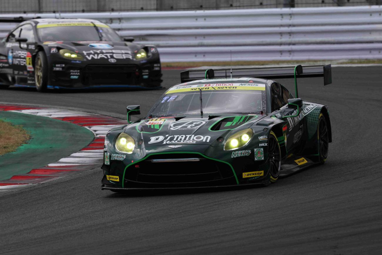 スーパーGT第4戦レース2のGT300クラスを制した藤井のマシン（GTA提供）