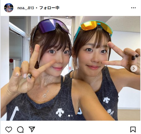 衣笠乃愛のインスタグラムから