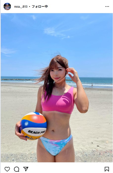 衣笠乃愛のインスタグラムから