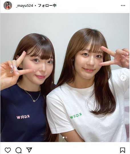 菊地真結のインスタグラムから