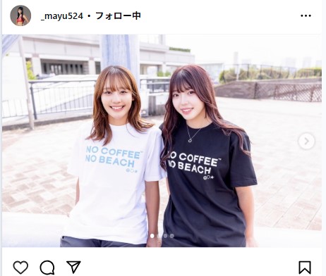 菊地真結のインスタグラムから
