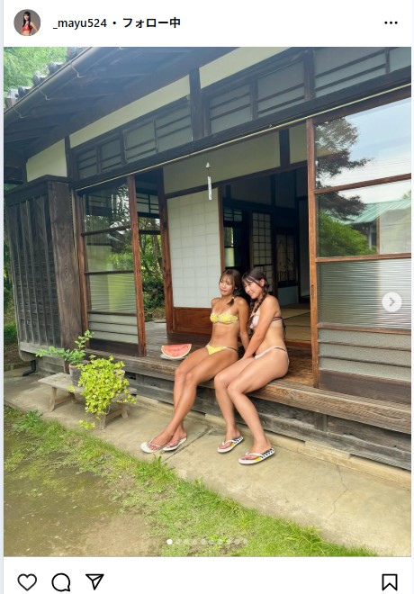 菊地真結のインスタグラムから