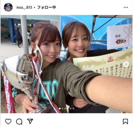 衣笠乃愛のインスタグラムから