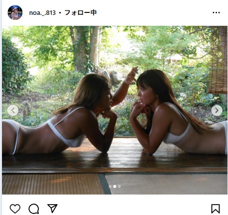 衣笠乃愛のインスタグラムから
