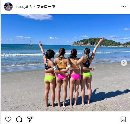 衣笠乃愛のインスタグラムから