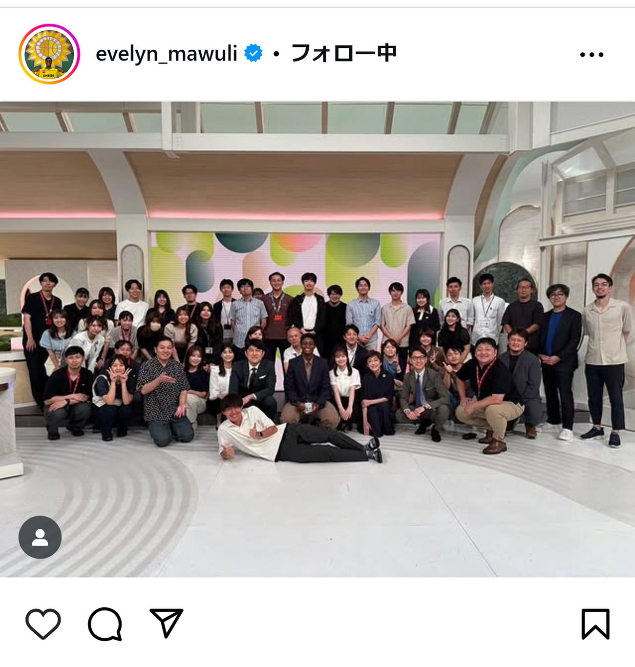 馬瓜エブリンのインスタグラムから