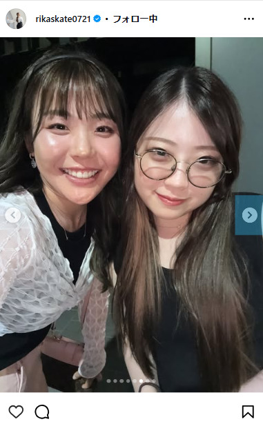 紀平梨花のインスタグラムから