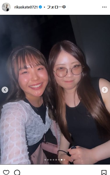 紀平梨花のインスタグラムから