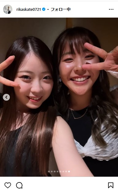 紀平梨花のインスタグラムから