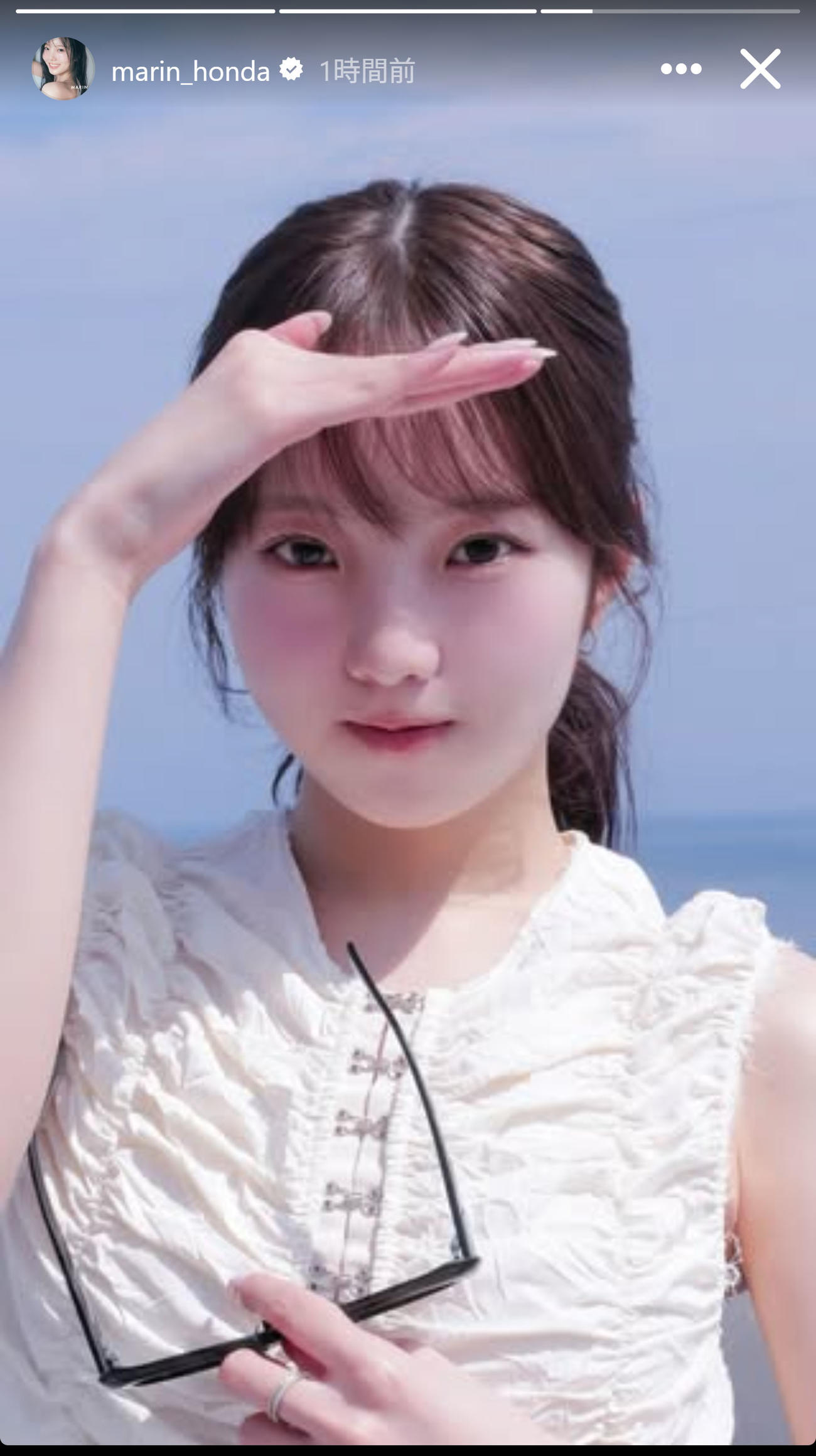本田真凜さんのインスタグラムから