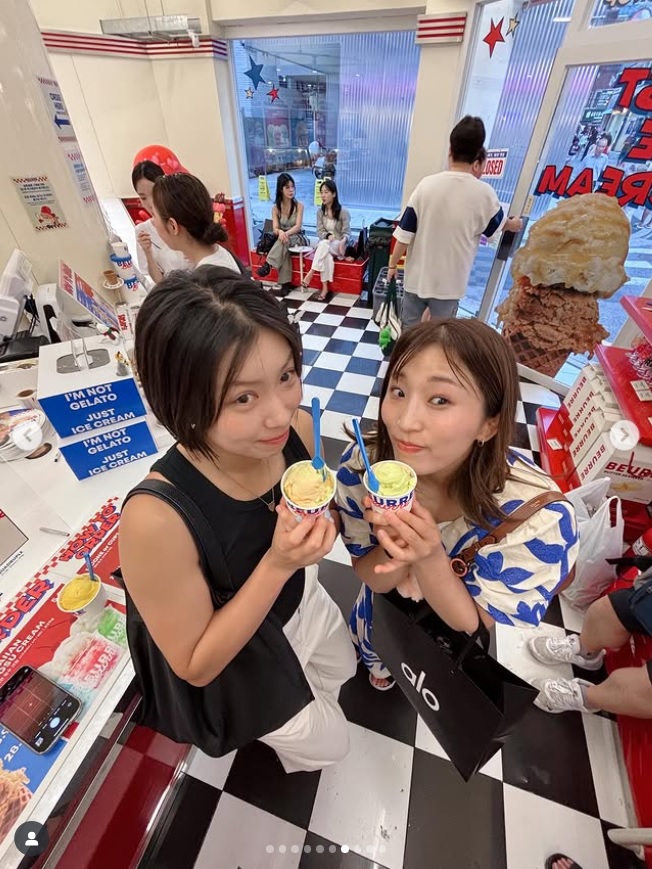 須崎優衣のインスタグラムから