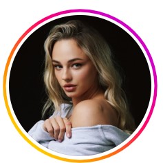 ダリア・ビロディドのインスタグラムから