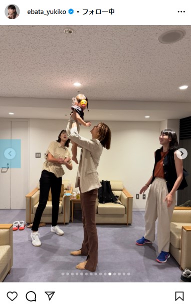 江畑幸子さんのインスタグラムから