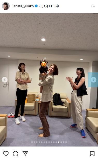 江畑幸子さんのインスタグラムから