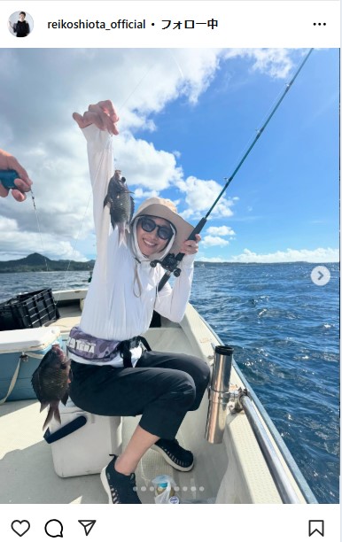 潮田玲子さんのインスタグラムから