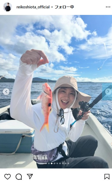 潮田玲子さんのインスタグラムから