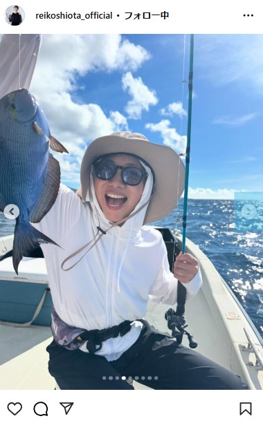 潮田玲子さんのインスタグラムから
