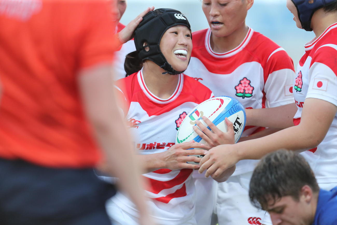 イタリアに敗れた日本代表（C）JRFU