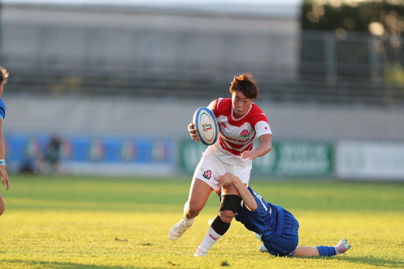 イタリアに敗れた日本代表（C）JRFU