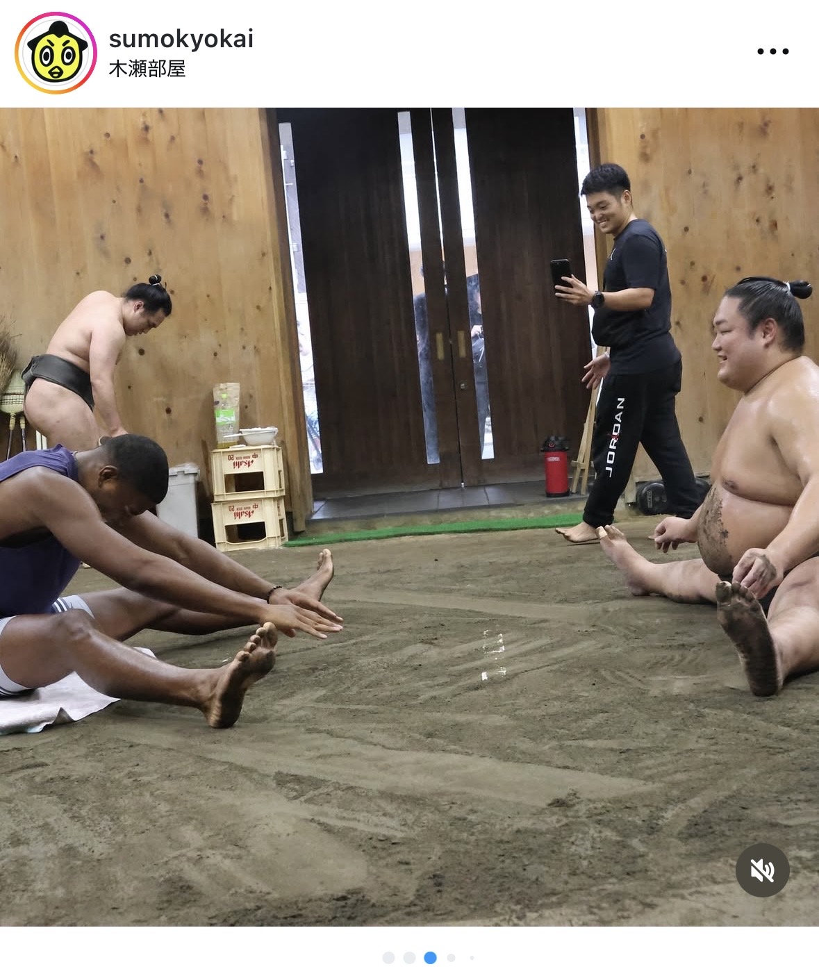 日本相撲協会のインスタグラムから